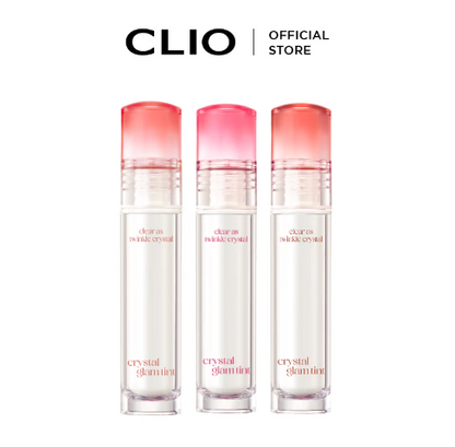 Clio - Crystal Glam Tint 水晶光澤唇釉(#09-12) - 4色可選