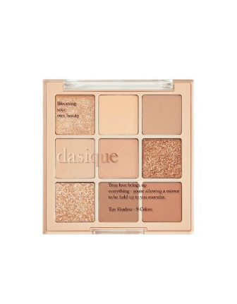 Dasique Shadow palette 9色眼影盤  #03 Nude Potion 燕麥奶茶