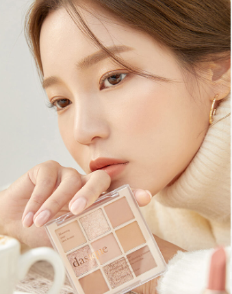 Dasique Shadow palette 9色眼影盤  ##07 Milk Latte 牛奶拿鐵