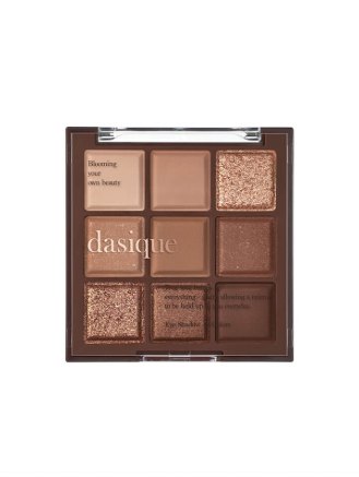 Dasique Shadow palette 9色眼影盤  #11 Chocolate 巧克力棕