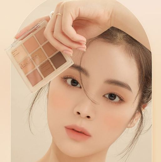 Dasique Shadow palette 9色眼影盤  #12 Warm Blending 肉桂奶茶