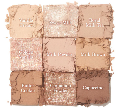 Dasique Shadow palette 9色眼影盤  ##07 Milk Latte 牛奶拿鐵